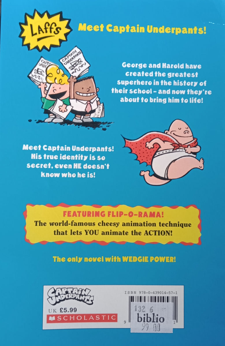 Captain Underpants By: Dav Pilkey – Books for Less Online Bookstore