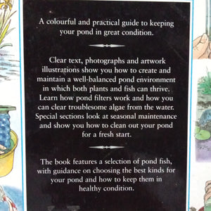 Your Healthy Garden Pond By Steve Halls
