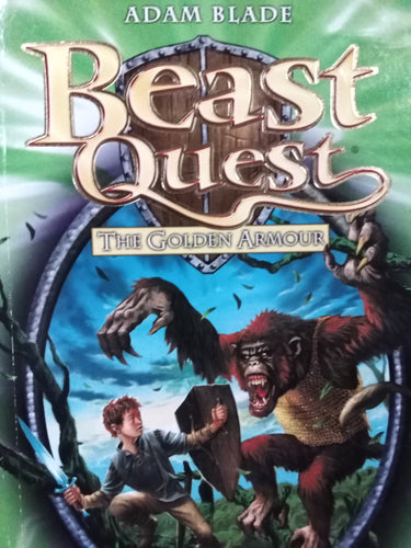 Beast Quest The Golden Armour by Adam Blade