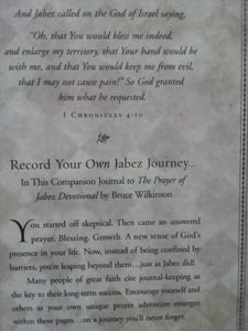The Prayer of Jabez Journal