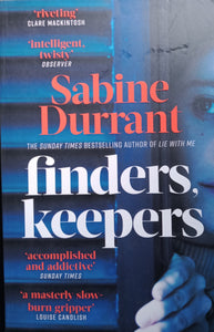 Finders,Keepers by: Sabine Durrant