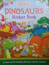 Load image into Gallery viewer, Dinosaurs Sticker Book
