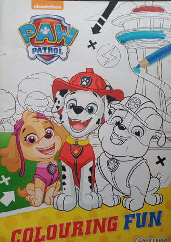 Paw Patrol Colouring Fun