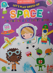 Space Colouring Activity Book