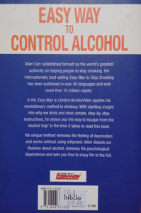 Easy way to control alcohol By Allen Carr