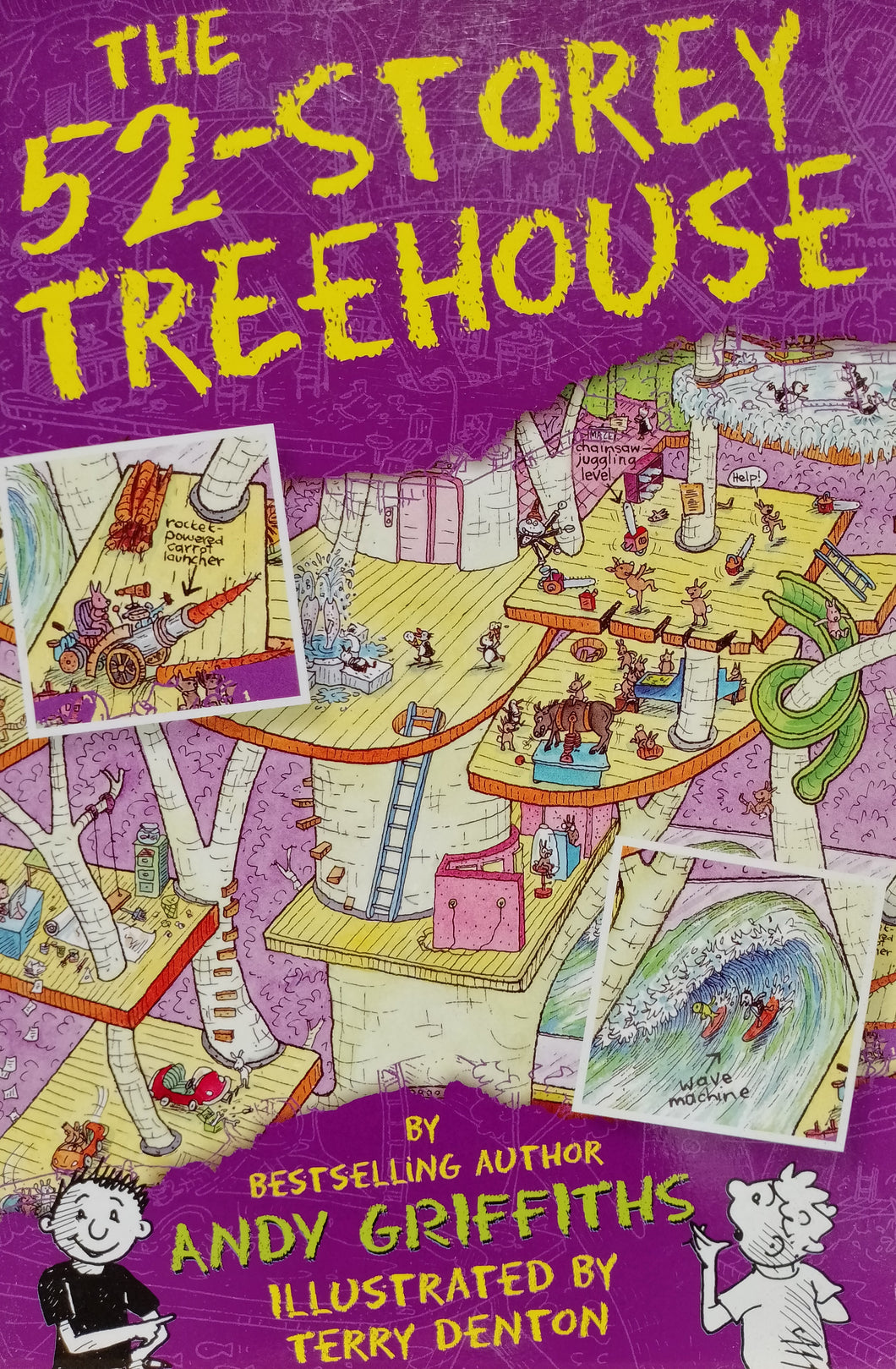 The 52 Storey Treehouse by Andy Griffiths