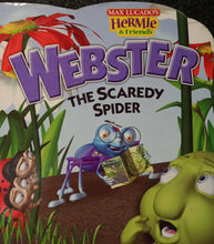 Load image into Gallery viewer, Webster The Scaredy Spider