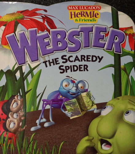 Webster The Scaredy Spider