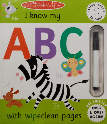 I Know My ABC With Wipe Clean Pages