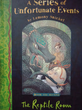 Load image into Gallery viewer, A Series Of Unfortunate Events: The Reptile Room by Lemony Snicket