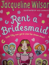 Load image into Gallery viewer, Rent A Bridesmaid by Jacqueline Wilson