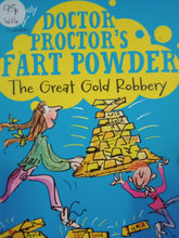 Load image into Gallery viewer, Doctor Proctor&#39;s Fart Powder: The Great Gold Robbery