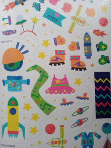 Space Colouring Activity Book