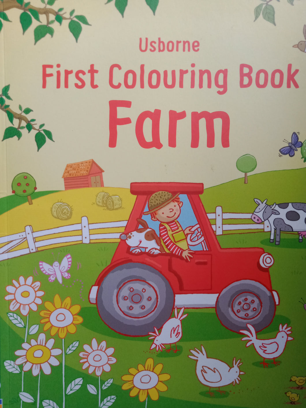 Usborne First Colouring Book Farm