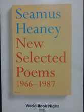 Load image into Gallery viewer, New Selected Poems 1966-1987