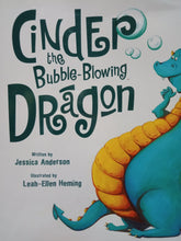 Load image into Gallery viewer, Cinder The Bubble Blowing Dragon by Jessica Anderson