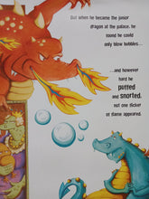 Load image into Gallery viewer, Cinder The Bubble Blowing Dragon by Jessica Anderson