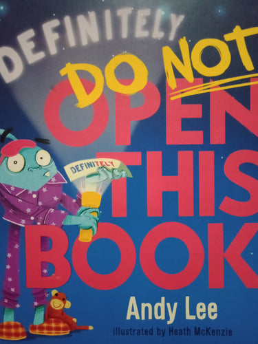 Definitely Do Not OpenThis Book by Andy Lee