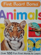 Load image into Gallery viewer, First Board Books Animals