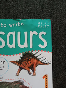 Dinosaurs ABC Miles Kelly Wipe Clean Activity