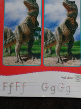 Load image into Gallery viewer, Dinosaurs ABC Miles Kelly Wipe Clean Activity