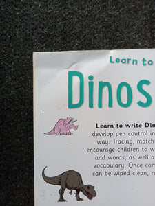 Dinosaurs ABC Miles Kelly Wipe Clean Activity