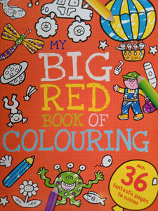 My Big Red Book Of Colouring