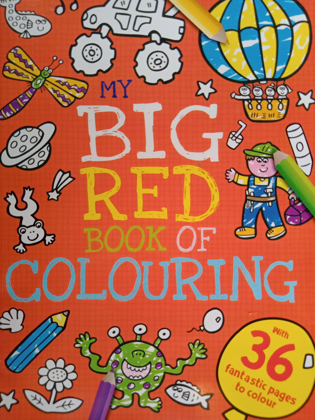 My Big Red Book Of Colouring