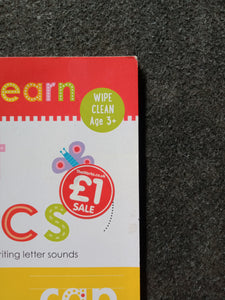 First Phonics Age 3+ Wipe Clean