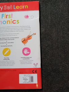 First Phonics Age 3+ Wipe Clean