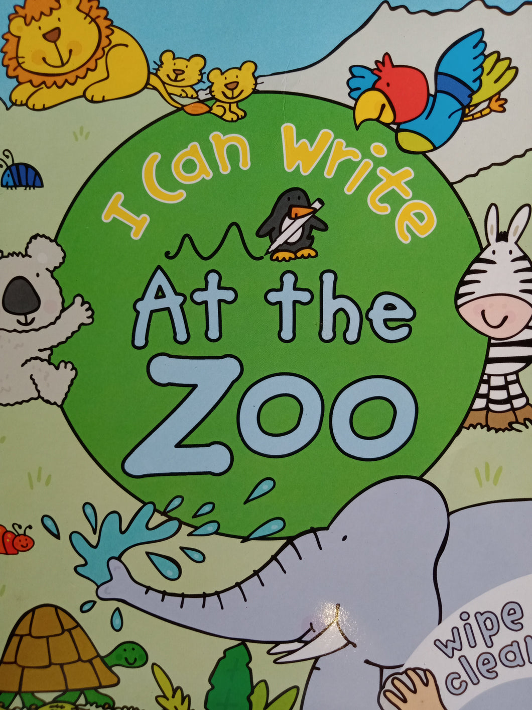 I Can Write At The Zoo Wipe Clean