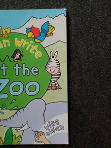 I Can Write At The Zoo Wipe Clean