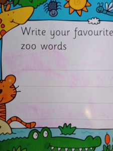 I Can Write At The Zoo Wipe Clean