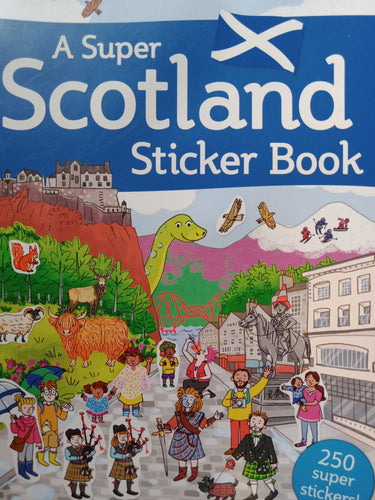 A Super Scotland Sticker Book