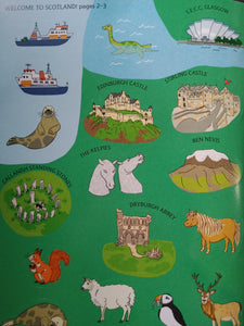 A Super Scotland Sticker Book