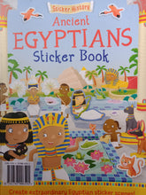 Load image into Gallery viewer, Ancient Egyptians Sticker Book