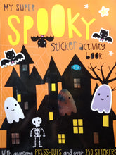 Load image into Gallery viewer, My Super Spooky Sticker Activity Book