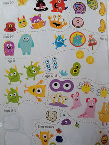 My Super Spooky Sticker Activity Book