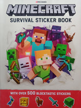 Load image into Gallery viewer, Minecraft Survival Sticker Book