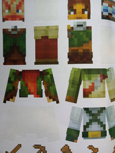 Minecraft Survival Sticker Book