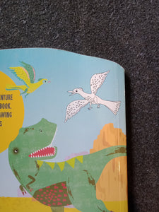 Shaped Super Colouring Fun Roarsome Dinosaurs