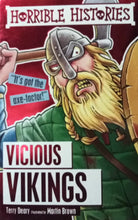Load image into Gallery viewer, Horrible Histories: Vicious Vikings By Terry Deary
