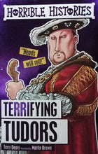 Load image into Gallery viewer, Horrible Histories: Terrifying Tudors By Terry Deary