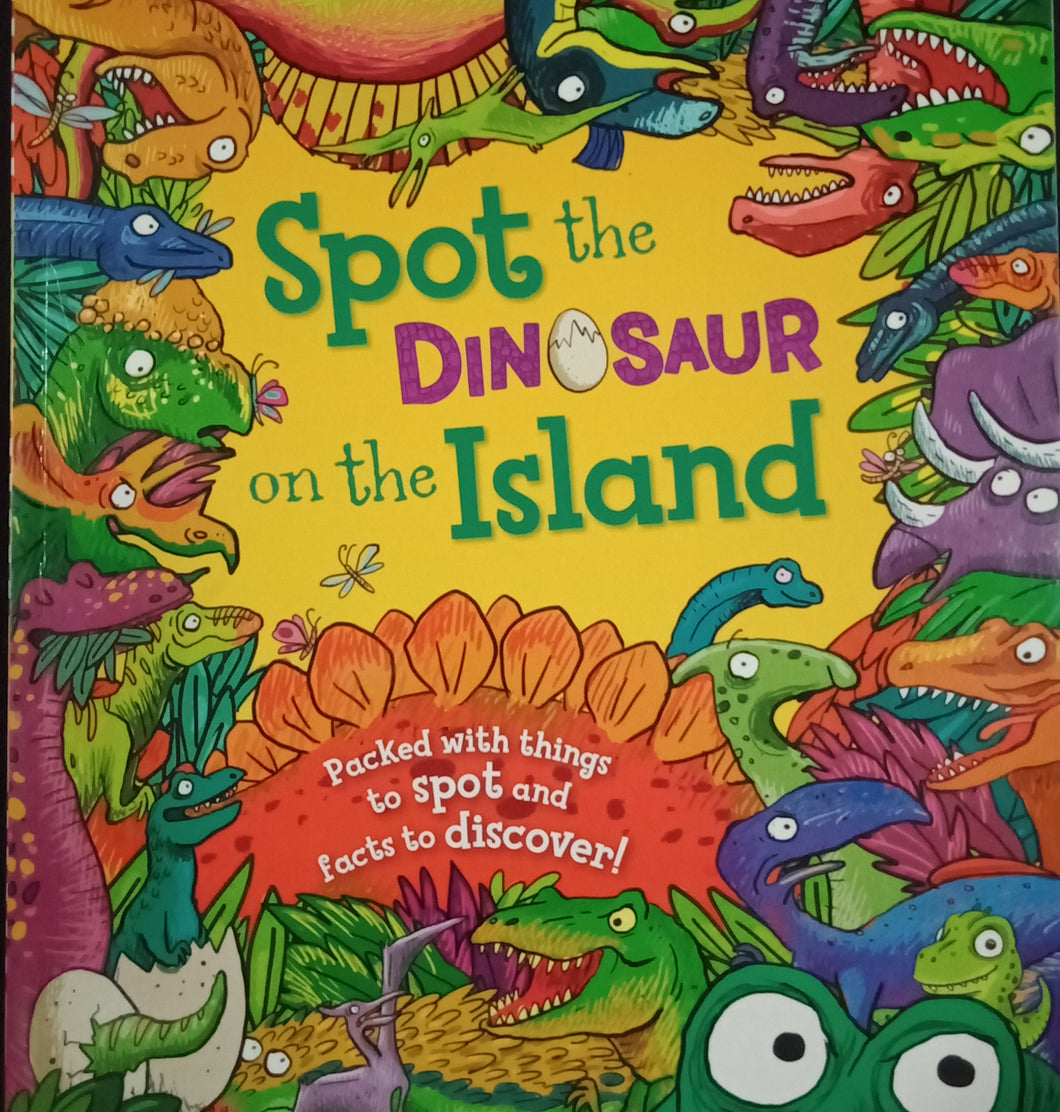 Spot The Dinosaur On The Island