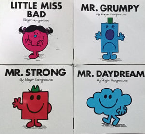 Little Miss Bad, Mr. Grumpy, Mr. Strong, Mr. Daydream by Roger Hangreaves