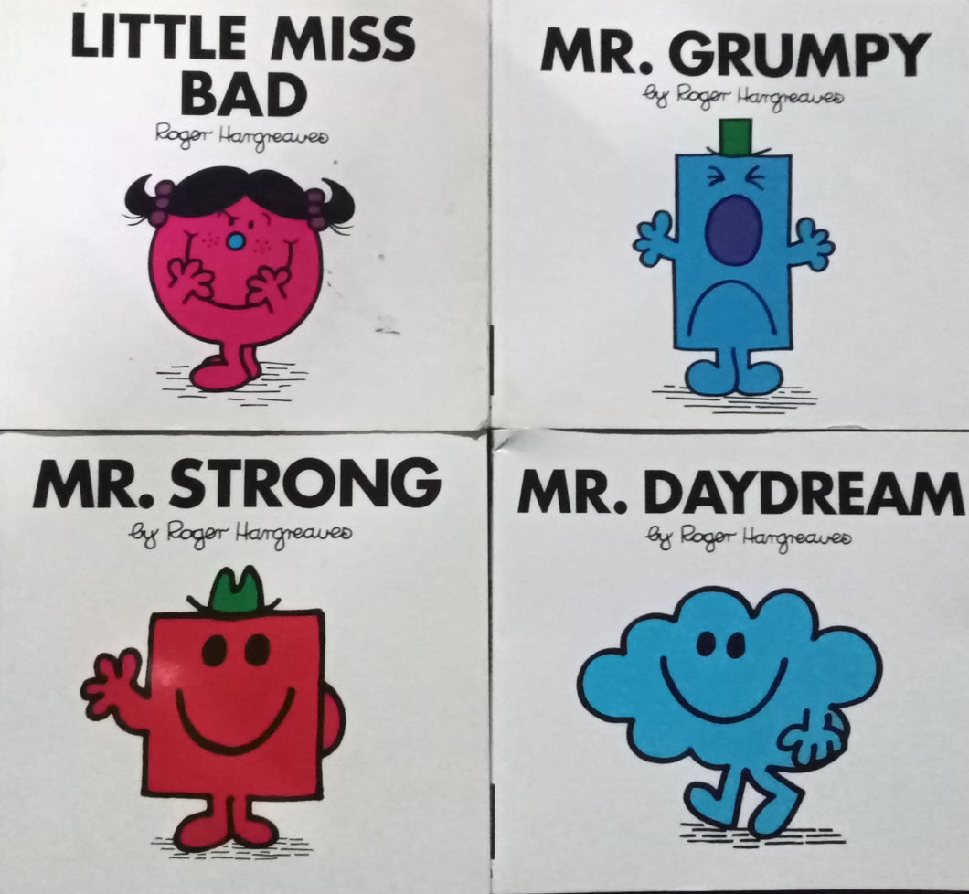 Little Miss Bad, Mr. Grumpy, Mr. Strong, Mr. Daydream by Roger Hangreaves