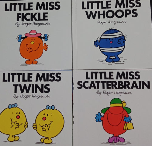Little Miss Fickle/Whoops/Twins/Scatterbrain by Roger Hangreaves