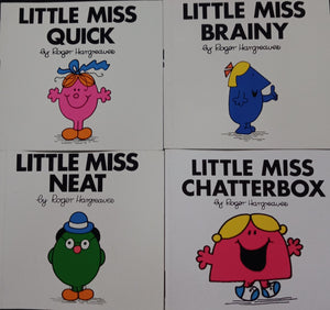 Little Miss Chatterbox/Neat/Brainy/Quick by Roger Hangreaves