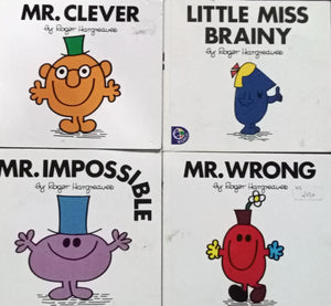 Mr. Clever, Little Miss Brainy, Mr. Impossible Mr. Wrong by Roger Greaves