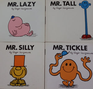 Mr. Lazy/Tall/Silly/Tickle by Roger Hangreaves